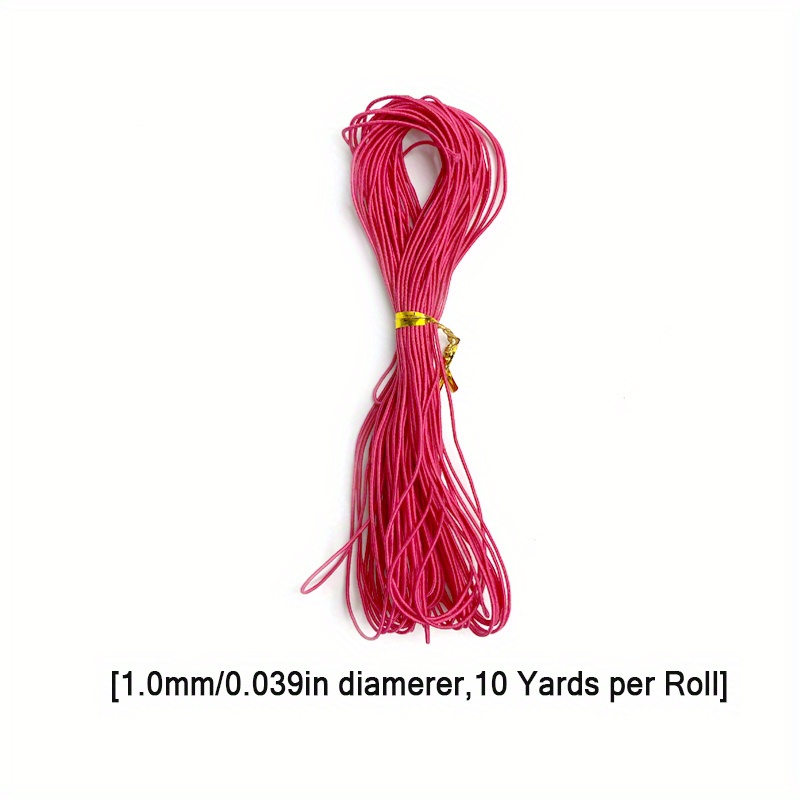 10 Yards/ 9.2 Meters Elastic Cord Sewing Beading String - Temu