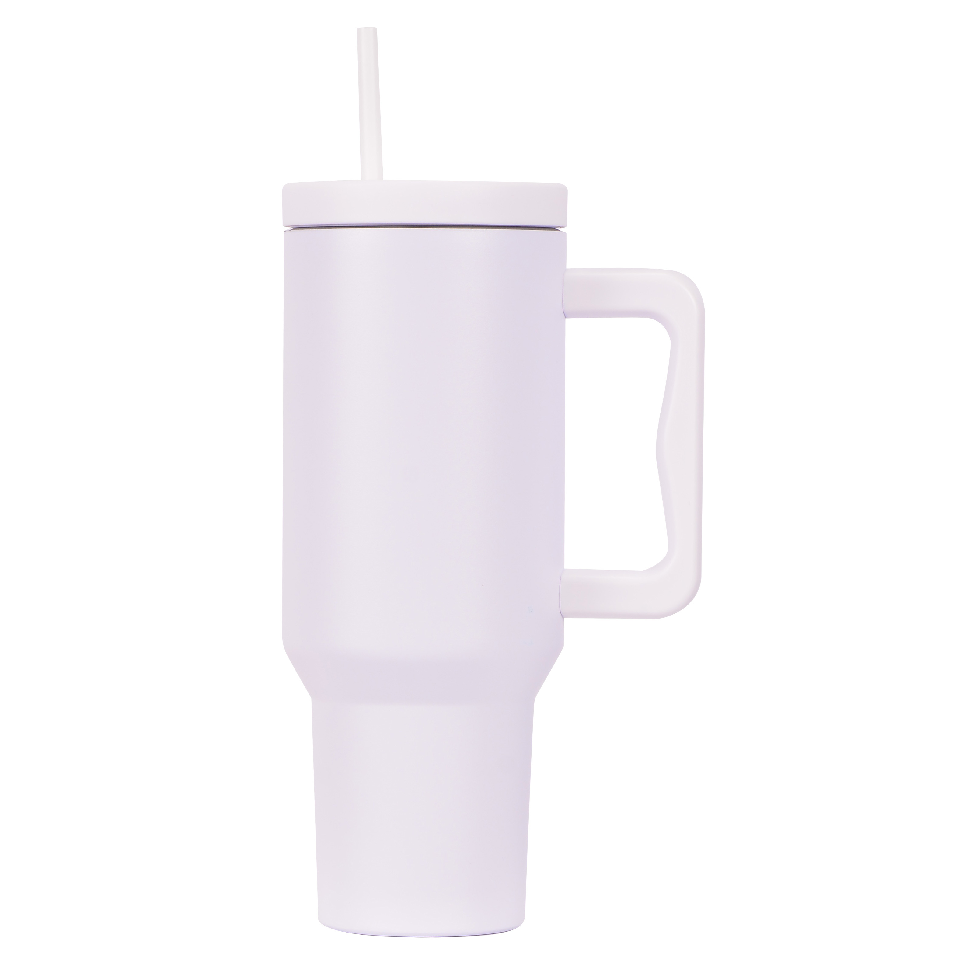 Cold Drink Cup With Handle Straw And Dust proof Cup Cover - Temu