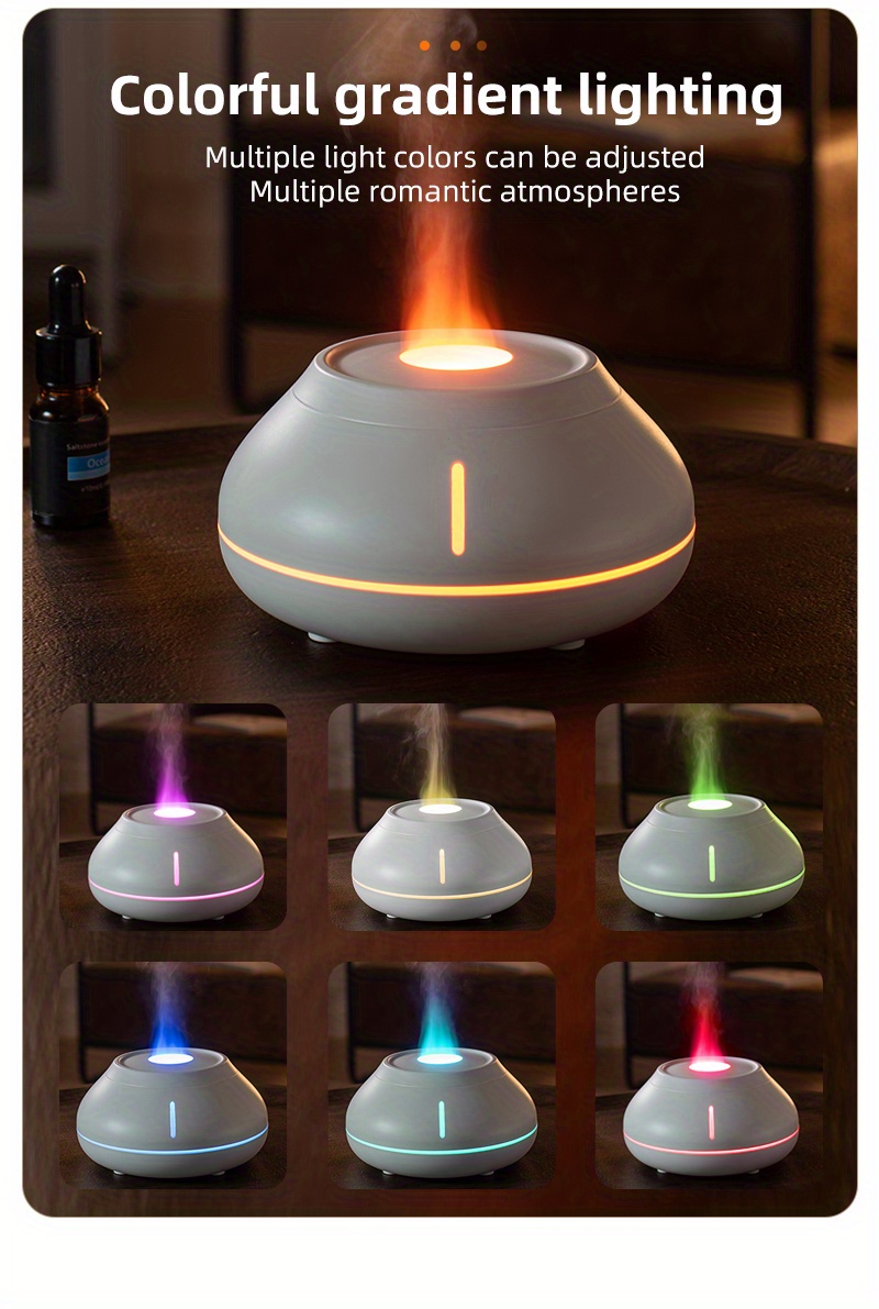 Machine D'aromathérapie À Flamme USB Pour La Maison Et Le - Temu France