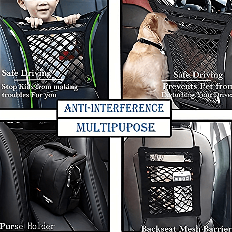 Organize Your Car With This Universal Elastic Mesh Trunk Net Temu