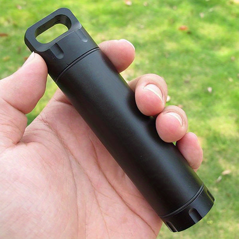 Durable Waterproof Canister For Outdoor Camping And Edc Tools