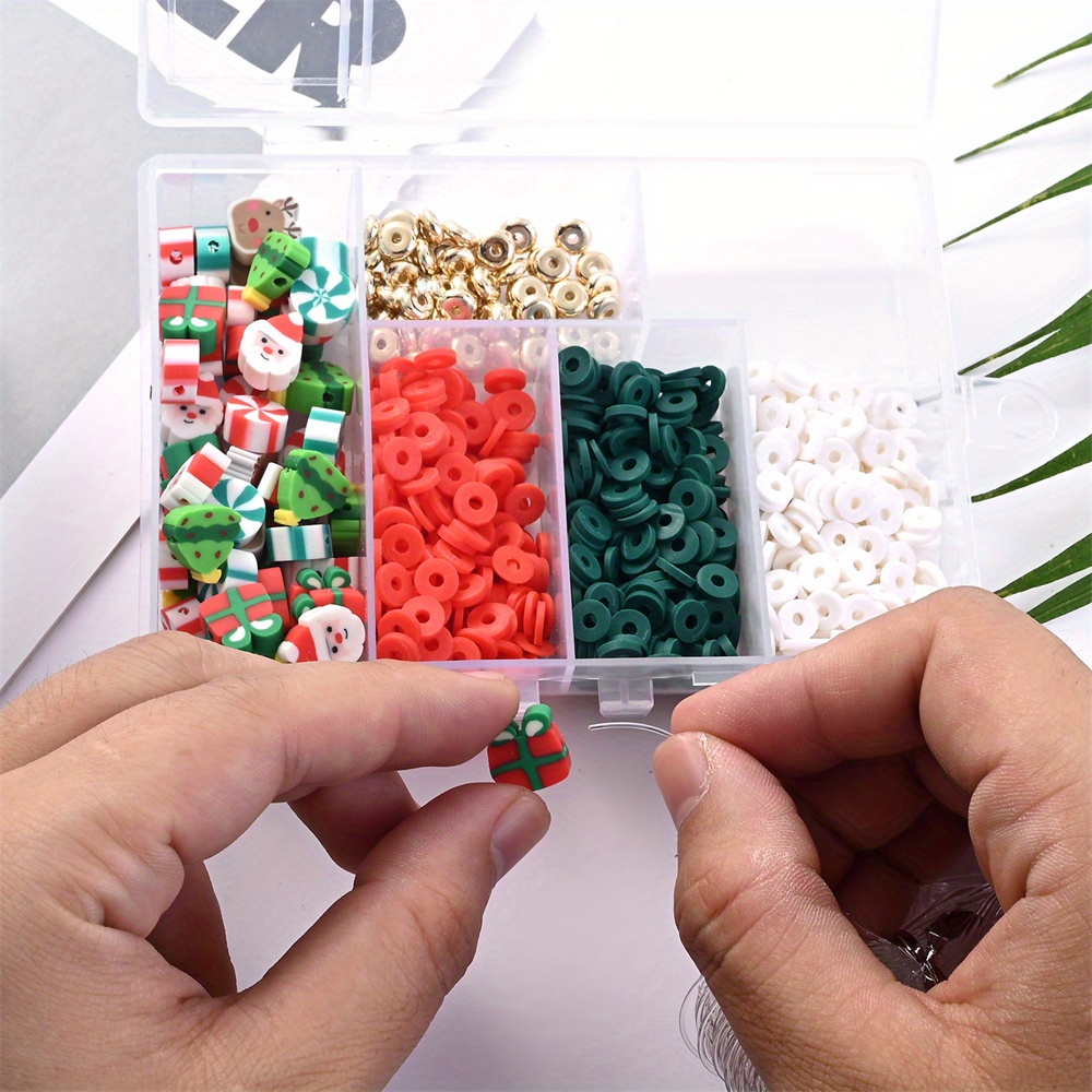 Diy Handmade Jewelry Accessories Polymer Clay Flat Beads - Temu
