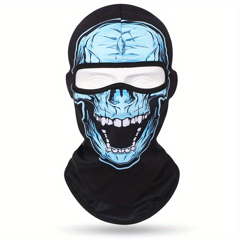 Skull and bones Luxury Hip hop Balaclava ski mask face mask Premium UV Masks