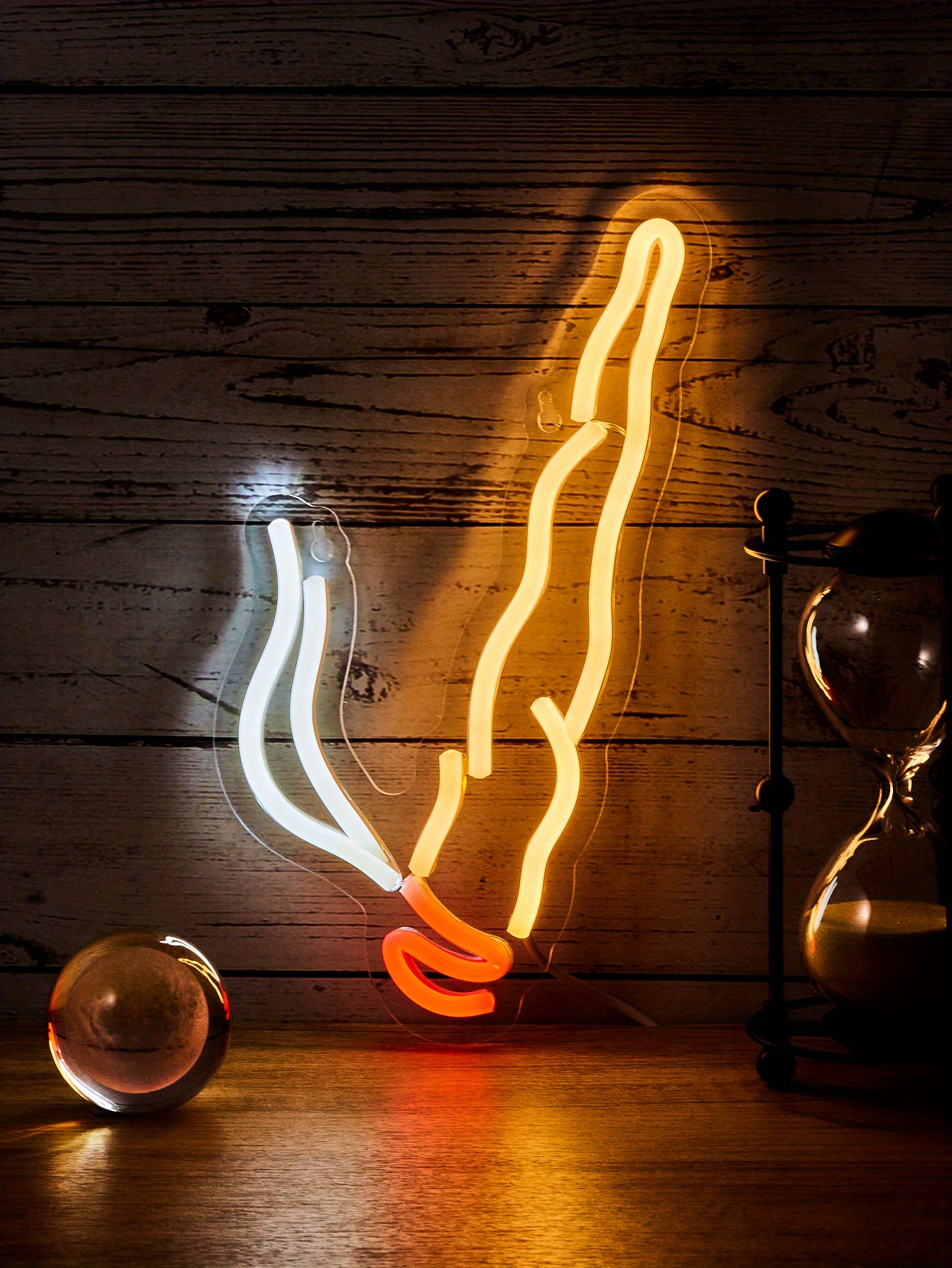 Backboard Led Neon Light Cigarette Bedroom Decorative Light Temu