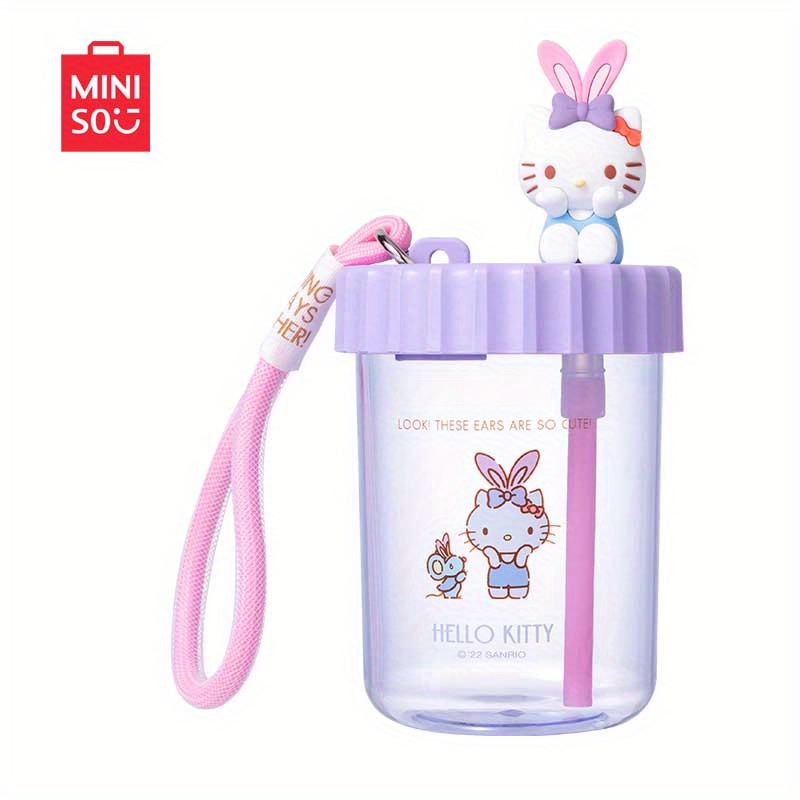 Miniso, Cartoon Dolls Tumbler With Lid And Straw, Cinnamon Kitty Melody  Water Bottle, Water Cups, Cute Kawaii Summer Winter Drinkware, Outdoor  Travel Accessories - Temu