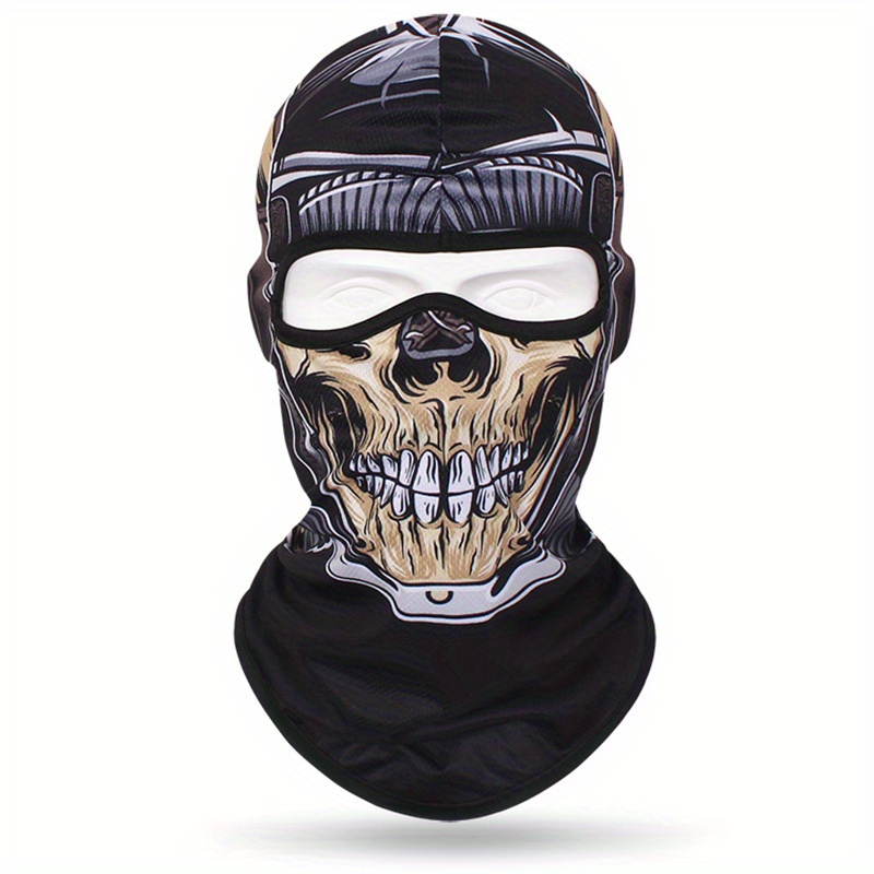 Skull and bones Luxury Hip hop Balaclava ski mask face mask Premium UV Masks