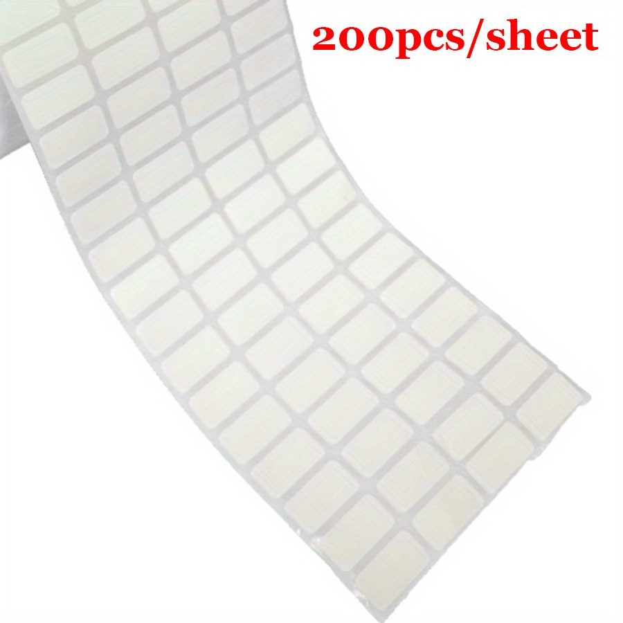 White Diamond Painting Labels Stickers - Easy to Operate, Smooth - 50  Sheets