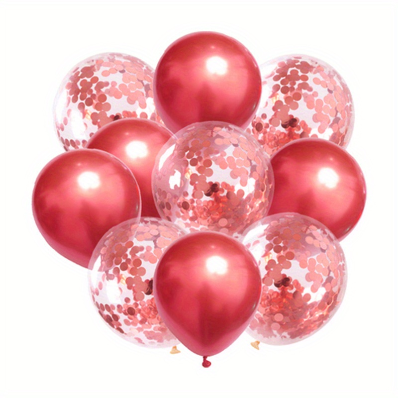 12pcs Ballon En Latex Imprimé De Paillettes Métalliques - Temu France