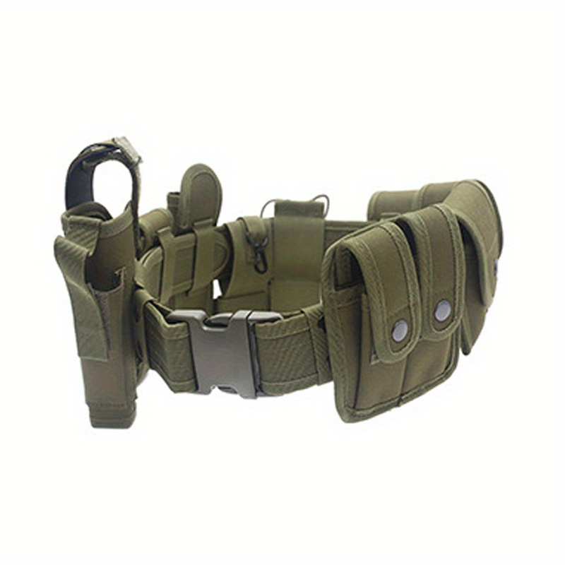 Bolsa táctica para cinturón Molle, bolsa militar para cinturón, funda  multifuncional para cintura para teléfono, senderismo, caza, CS, verde JAMW  Sencillez