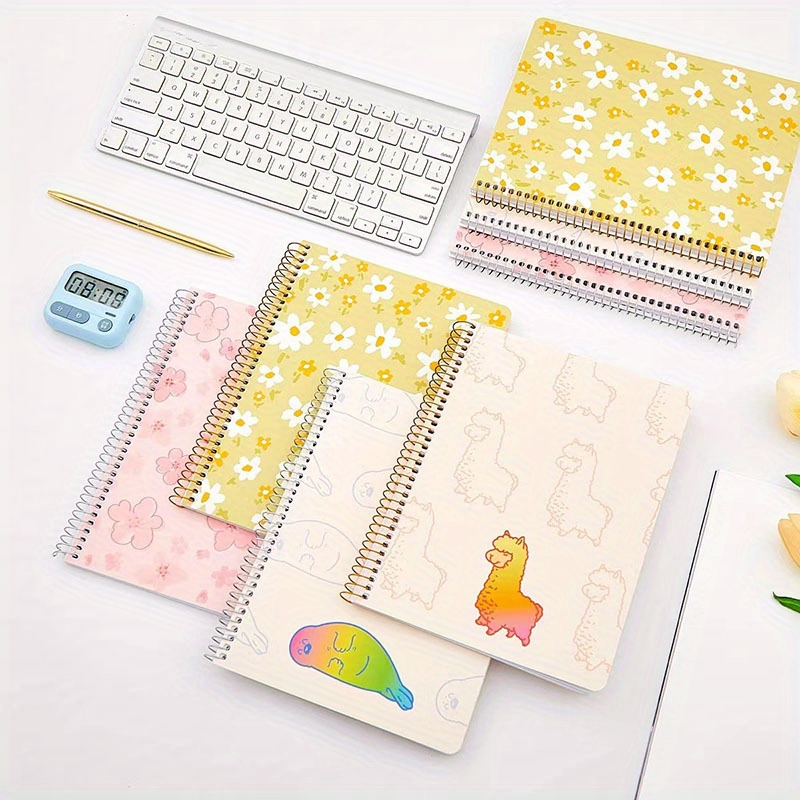 Mini Spiral Notebook Cute Pocket Notebook Aesthetic Notebook - Temu