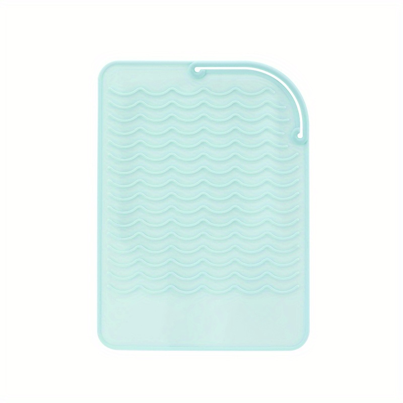 Hair Straightener Mat Silicone Heat Resistant Pad Hair Iron - Temu New  Zealand