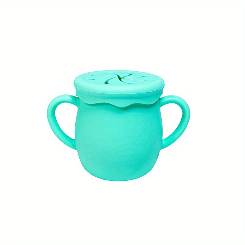 Baby Training Drinking Cup, Anti-Fall Insulated Silicone