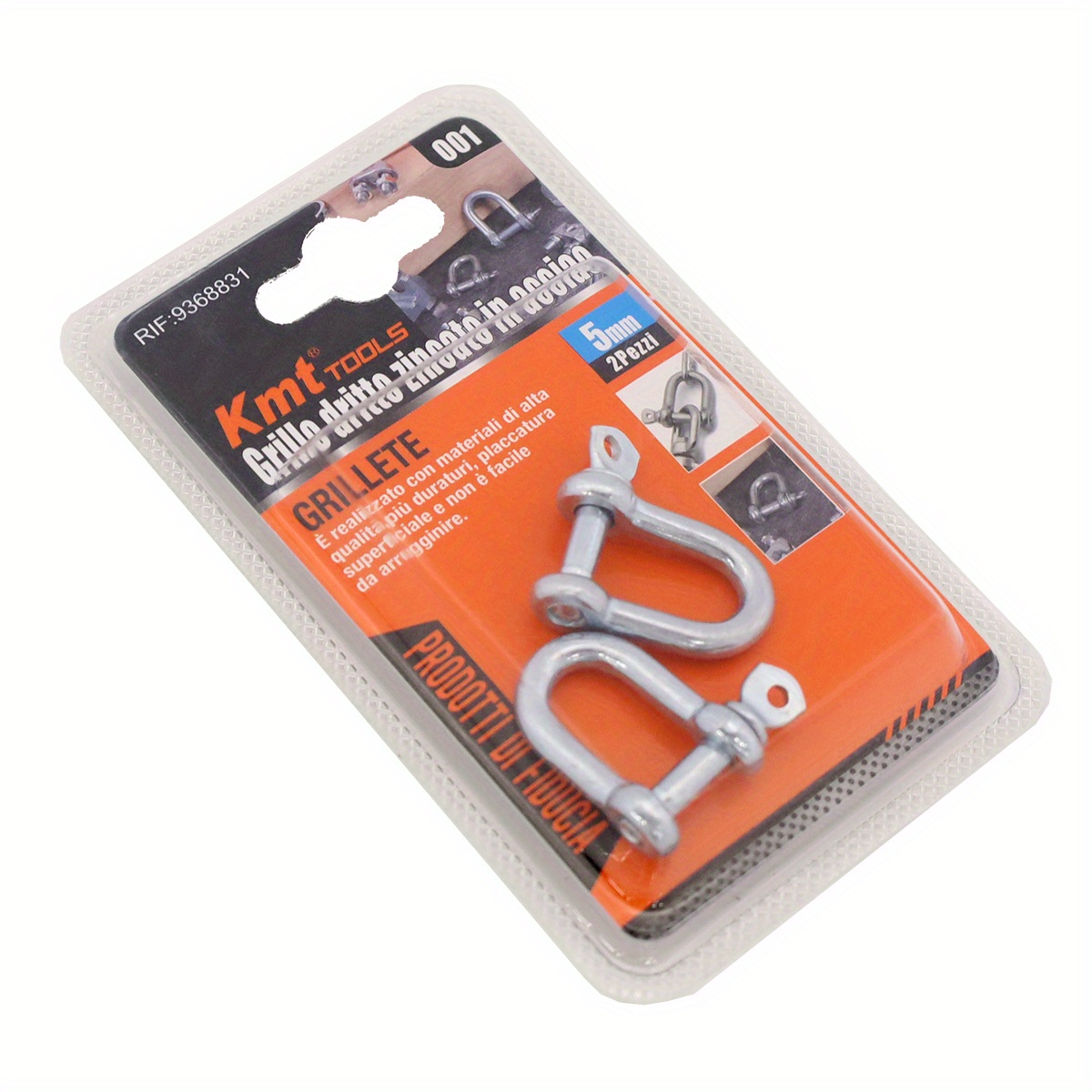 Kmt Screw, Pin Anchor Shackle, 304 Stainless Steel D Ring Shackle