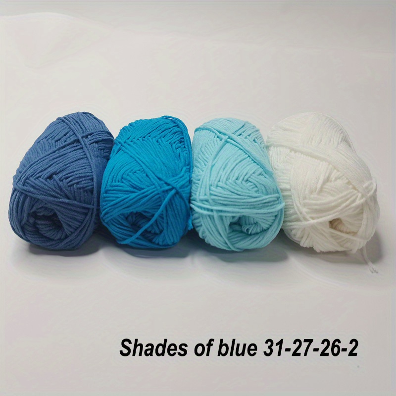 4Pcs Cheap Yarn Crochet Milk Cotton Yarn for Knitting Hands Garn De Lana  Mezclas - Price history & Review, AliExpress Seller - Artk Store