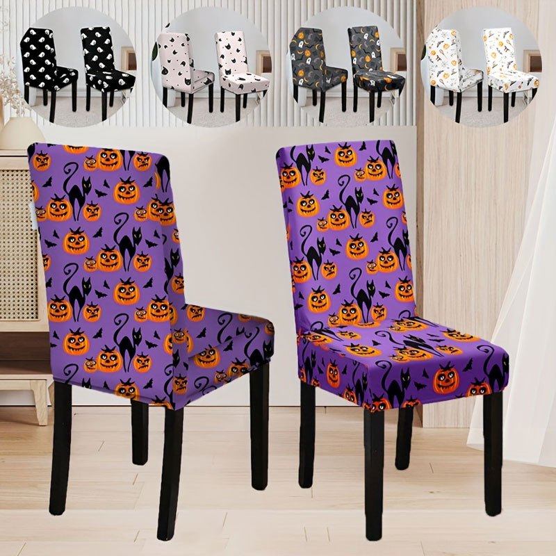 1 Funda Silla Halloween Comedor Fundas Decorativas Sillas - Temu