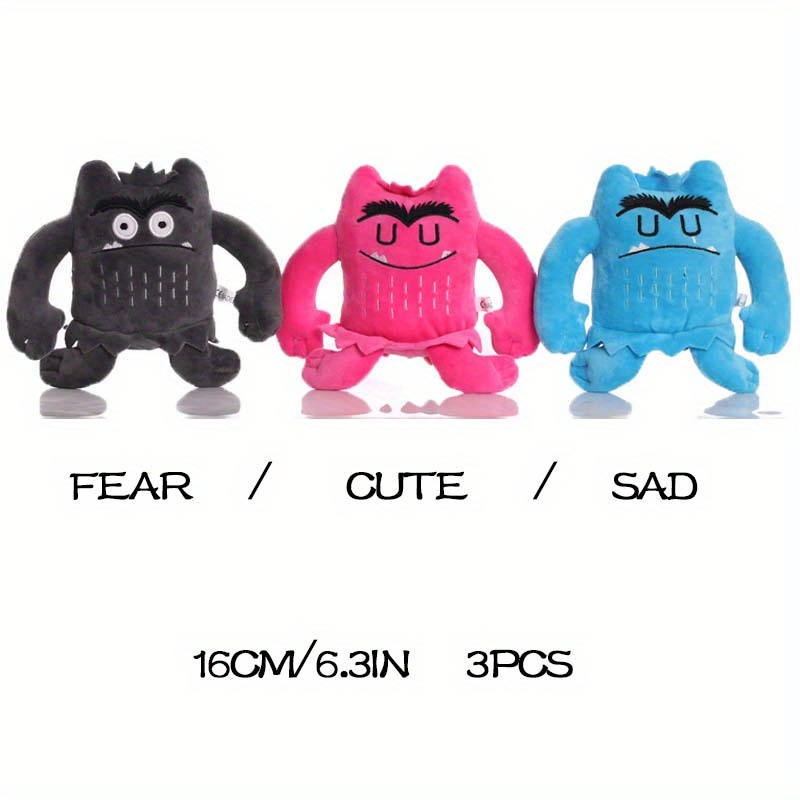 Children's Emotion Little Monster Doll Plush Toy