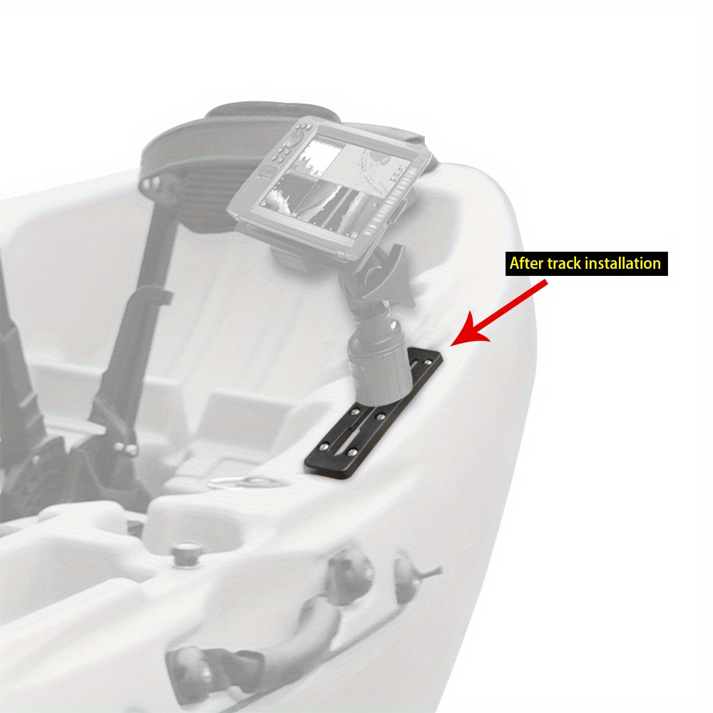 Kayak Plastic Track Kayak Fishing Rod Holder Temu