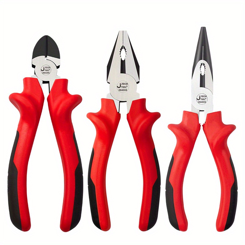 Pliers Tool Set Small Plier Set Combination Pliers Diagonal - Temu