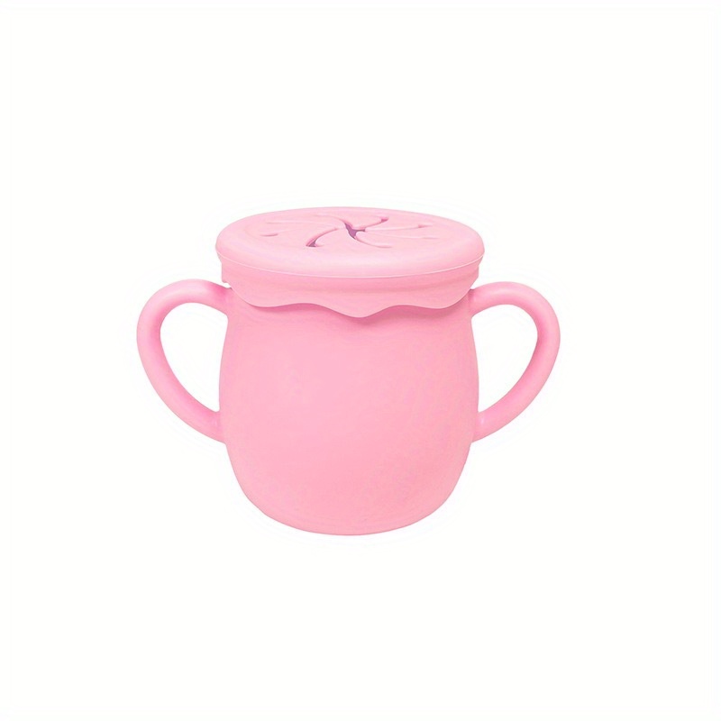 Baby Training Drinking Cup, Anti-Fall Insulated Silicone