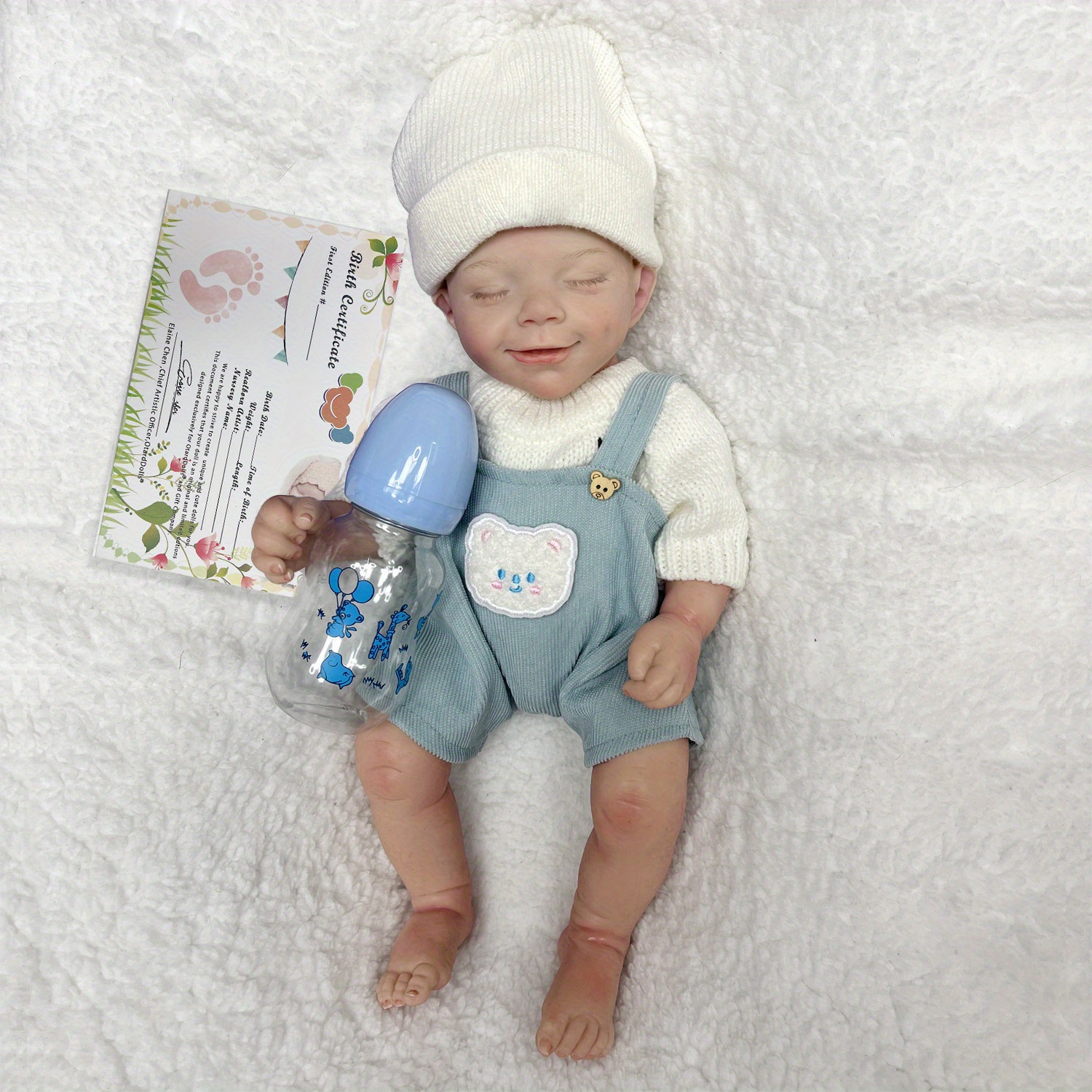 Handmade Soft Silicone Reborn Boy Baby Doll Toy Realistic - Temu