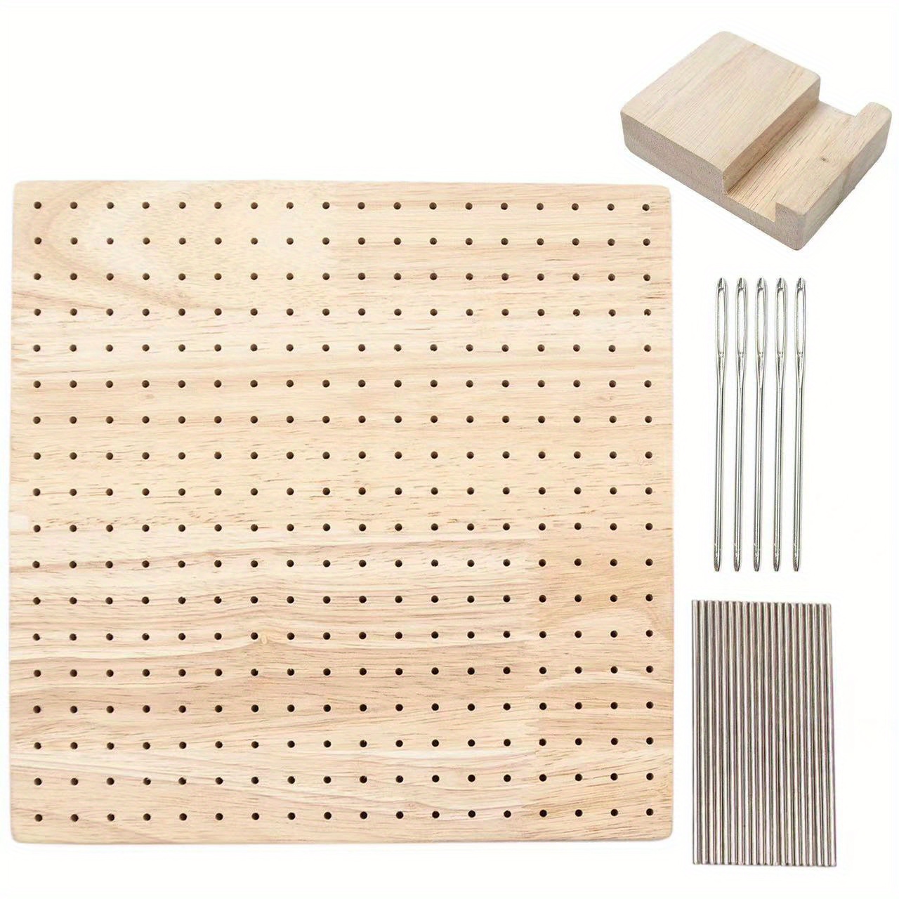 9pcs Blocking Mats For Knitting Extra Thick Crochet Blocking Board With  Grids Knitting Blocking Mats With 100 Pins And Storage Bag For Knitting  Lover