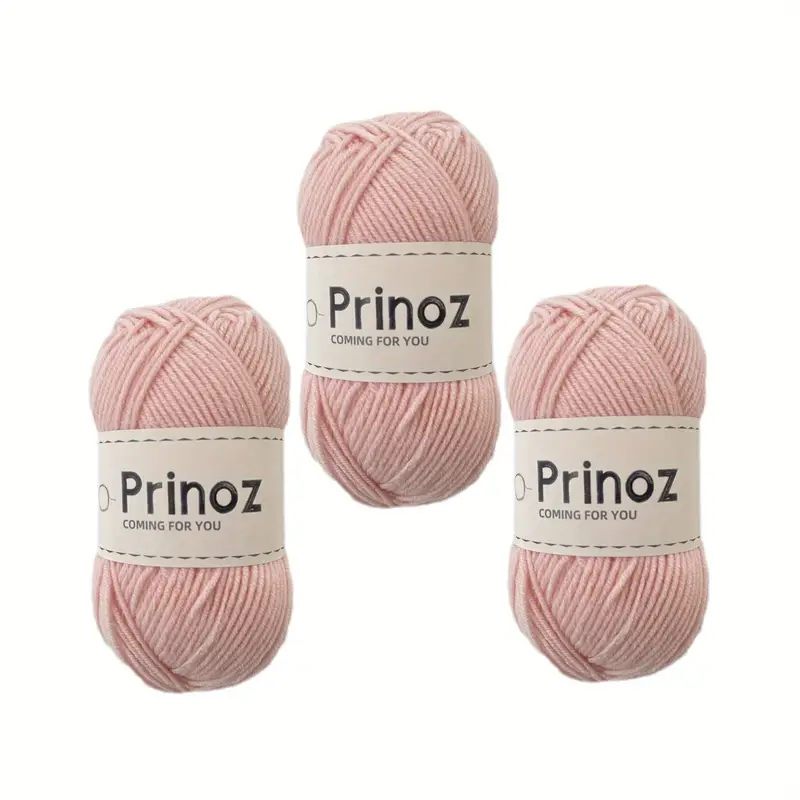 4 ply Solid Color Soft Yarn For Beginner Crocheting And - Temu