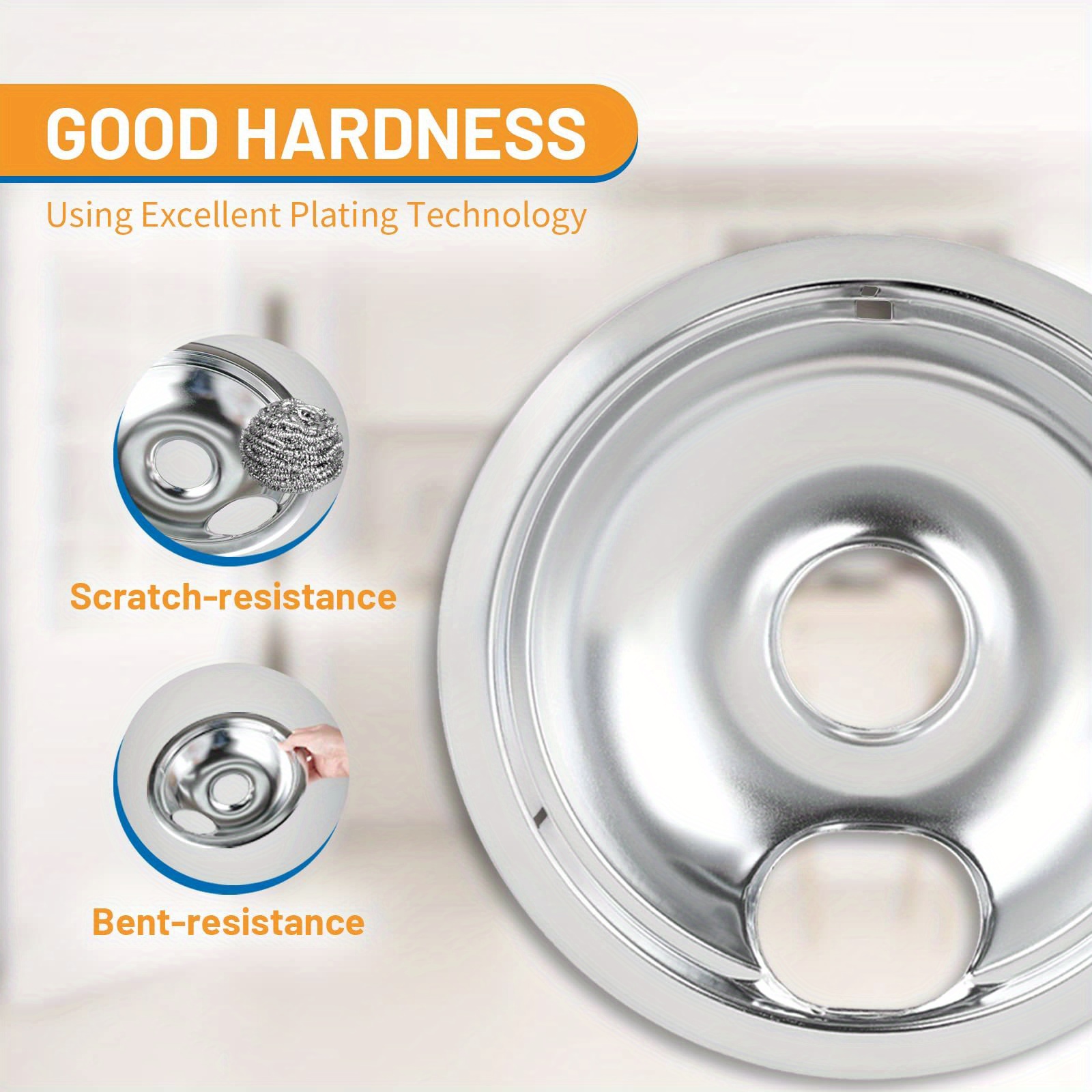 Round Hob Cover Drip Oil Filter Tray Stove Burner Drip Pans for Electric  Stove Top Thickening to Prevent Bending and Rust - AliExpress