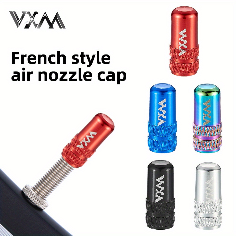 Fahrrad Ventilkappen 4er Set - Aluminium Legierung In Blau