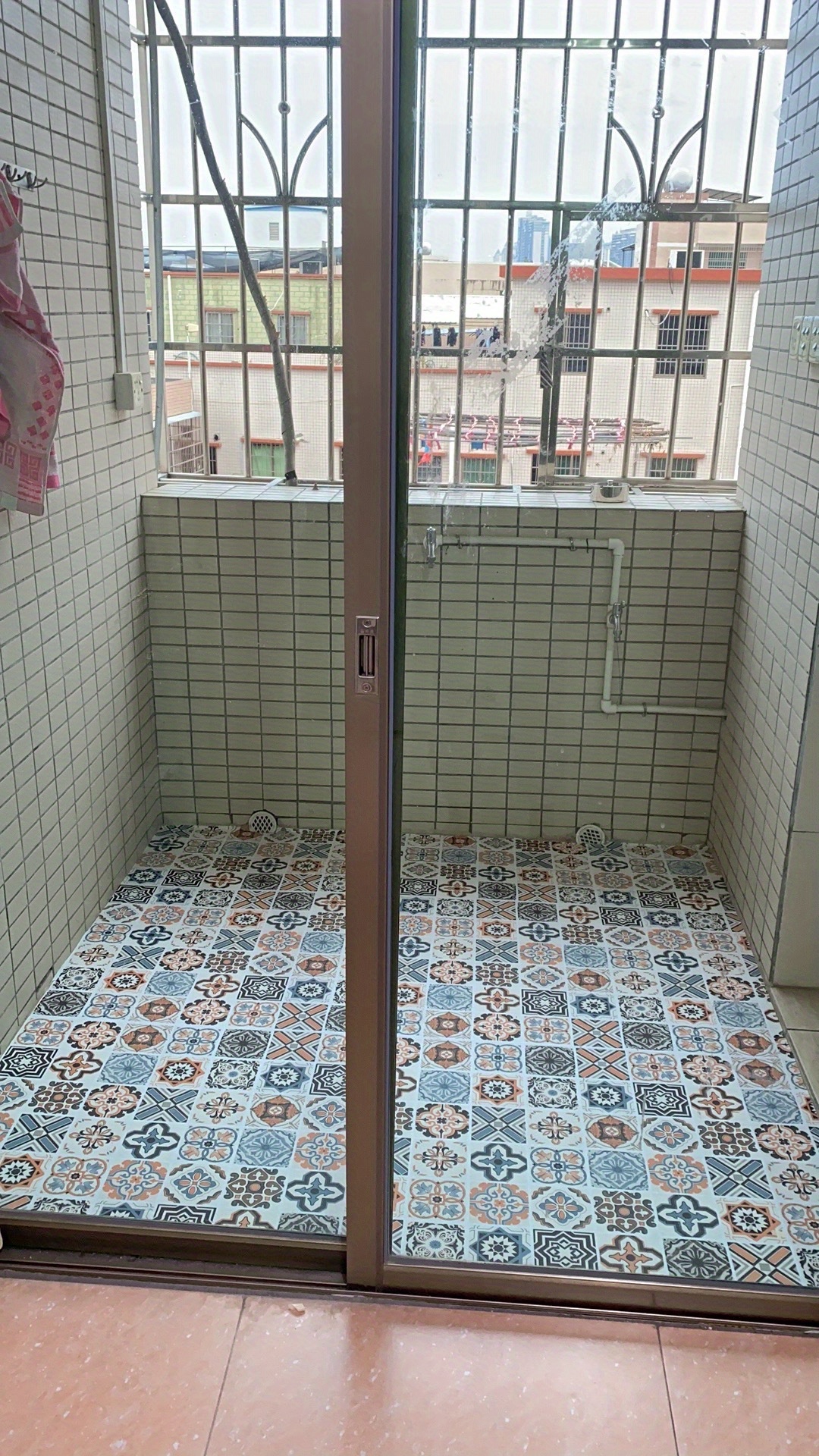 Pvc Vinyl Floor Sticker Waterproof Self Adhesive Floor Tiles Temu