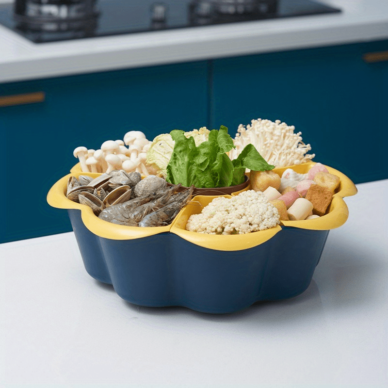 Hardware Organizer from a Tupperware Veggie Tray