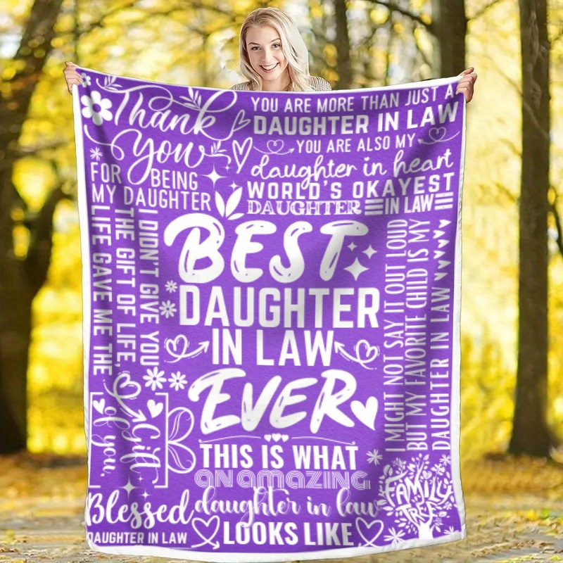 Family tee daughter online blanket