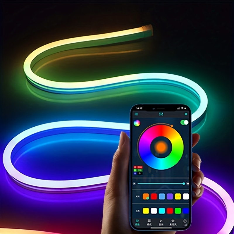 Tira Led RGB Usb de 3 mts función desde control remoto o app para  smartphone – Puntohome