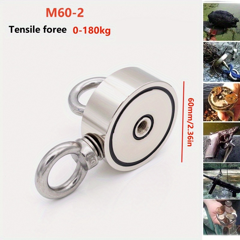 High power Fishing Magnet With Eye Bolts For Lakes Beaches - Temu Canada