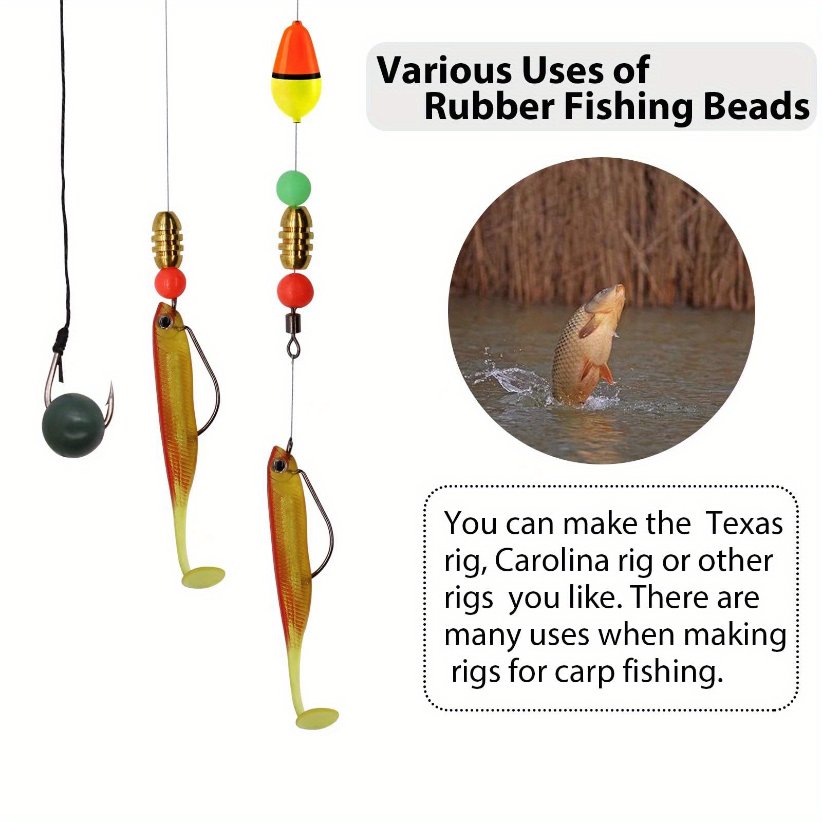Fishing Accessories Tools, Soft Round Beads Fishing