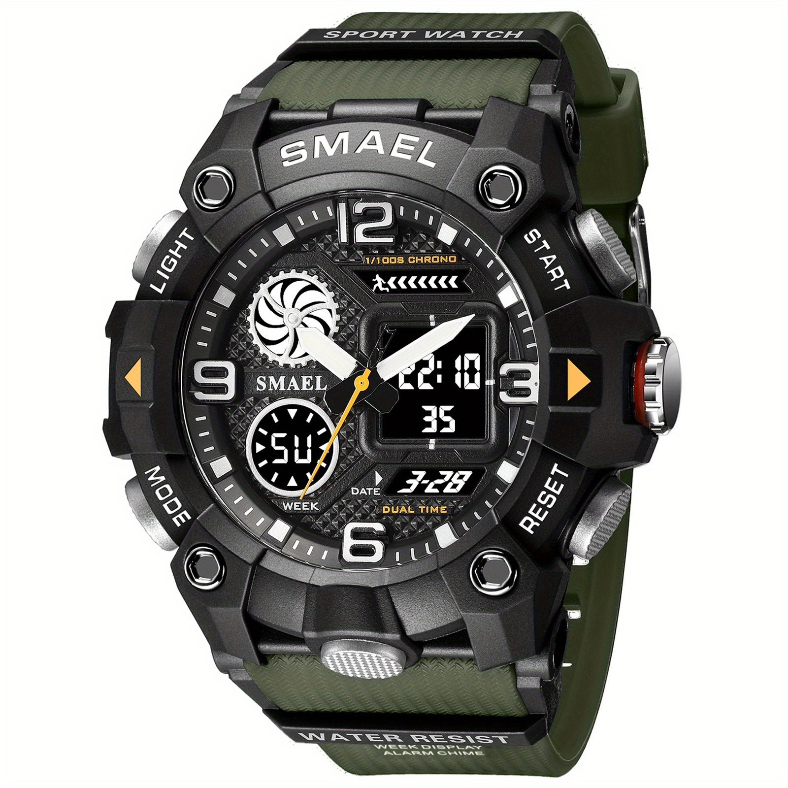 Reloj Digital Ejército Militar Cuarzo Analógico Impermeable Deportivo  militar