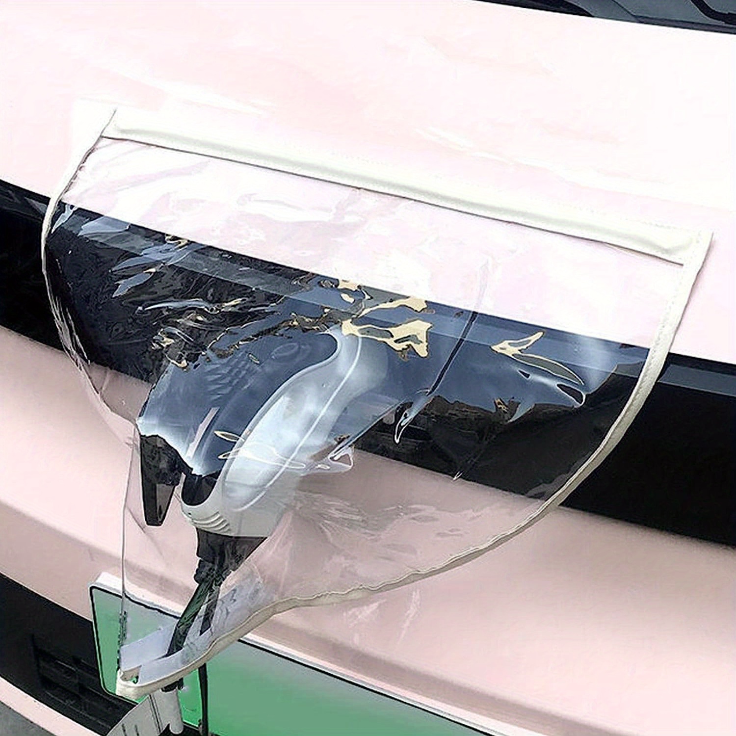 Portable Ev Charger Plug Cover Large Size Adhesion Temu