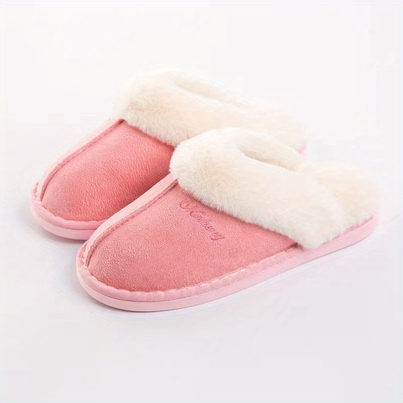 Jtckarpu Men's Slippers Winter Warm Super Soft Fuzzy Non-Slip House Slippers,Creative Gifts for Women Mom Girlfriend, Women's, Size: 10.5, Blue