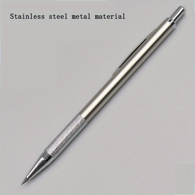 All Metal Mechanical Pencil 0.3 0.5 0.7 0.9 1.3 Art 2b Hb 12 - Temu
