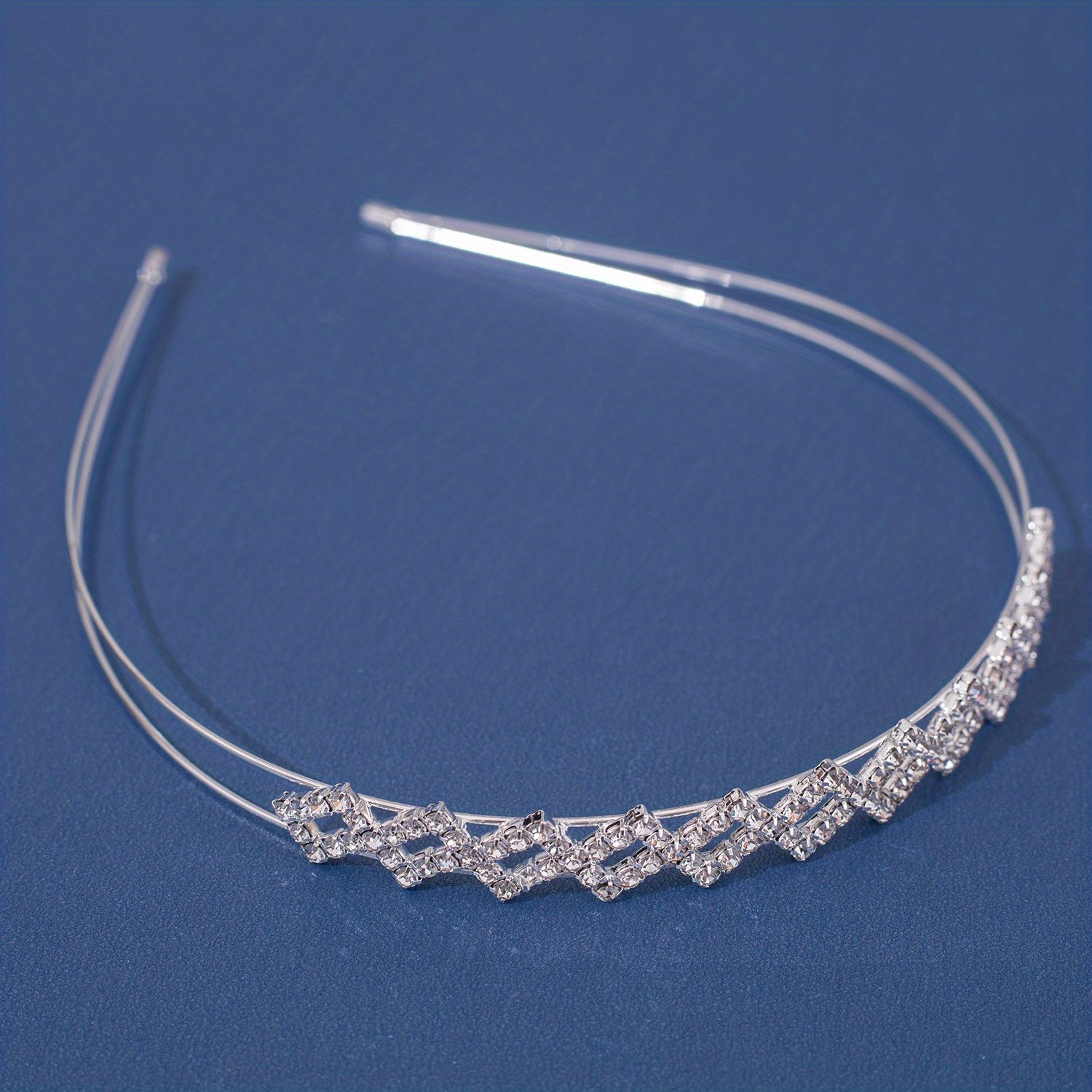Sparkling Rhinestone Headband for Party Performance - Girls Gift