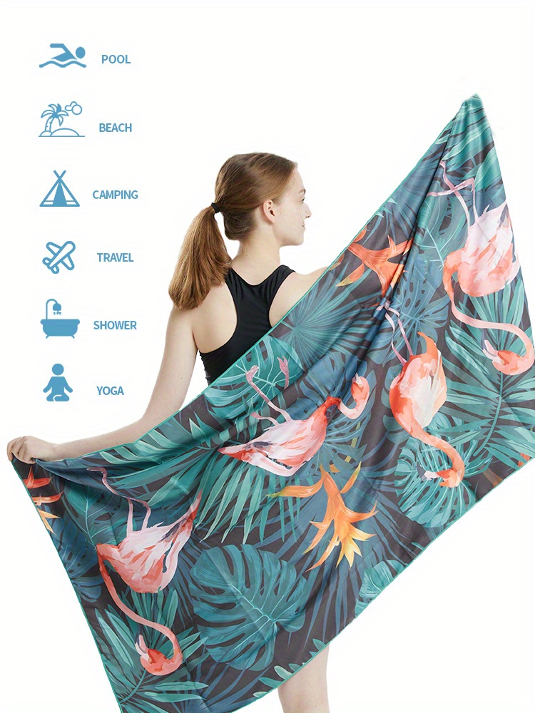 GC GAVENO CAVAILIA Beach Towel 500 gsm - Extra Large Beach Towel 100X180 -  Sand Free, Quick Dry, Lightweight, Yoga & Swimming Towel : :  Home & Kitchen