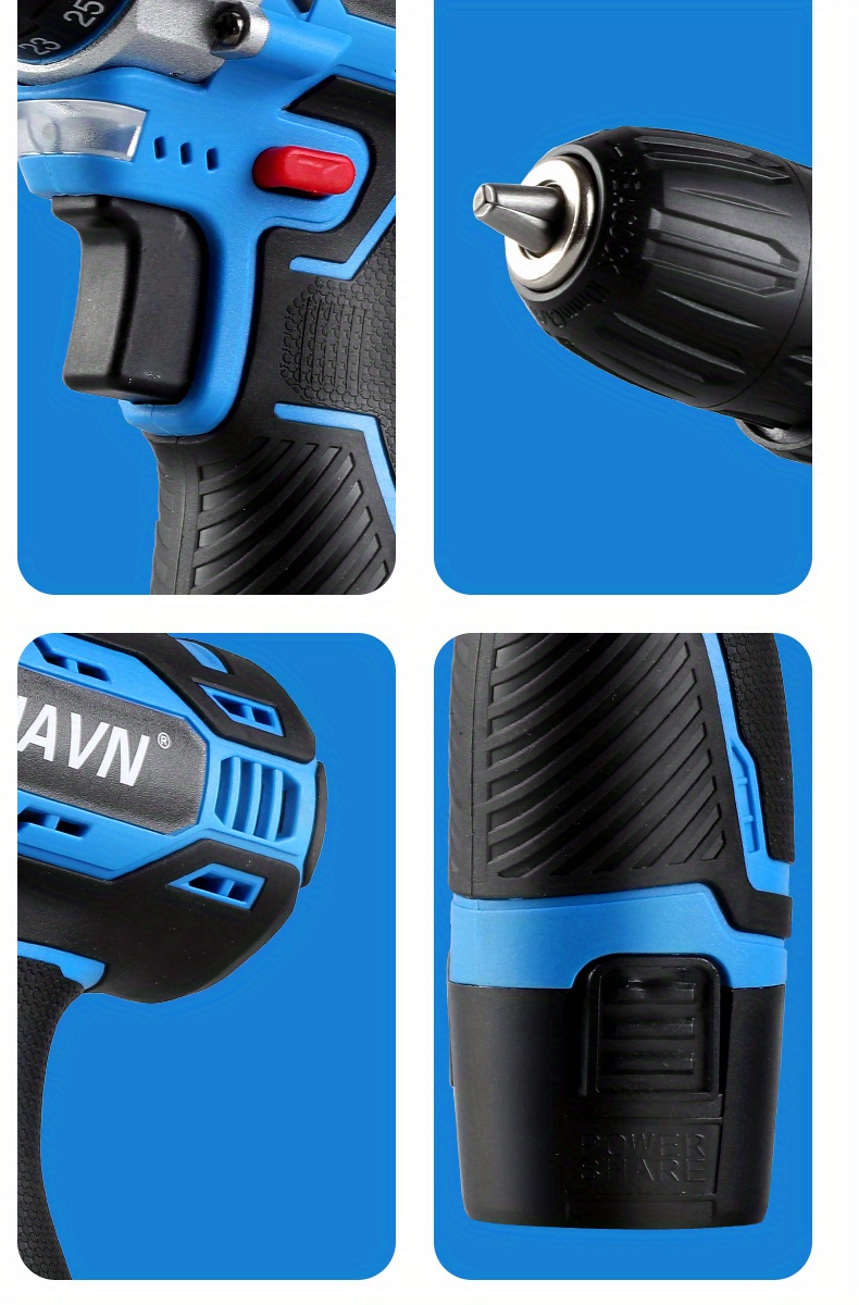 Javn 12v Cordless Drill Electric Screwdriver Mini Wireless - Temu