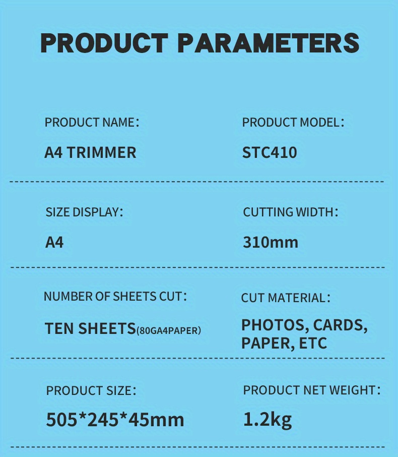 A4 Paper Cutter Paper Cutting Knife Paper Cutting Machine Paper Cutter
