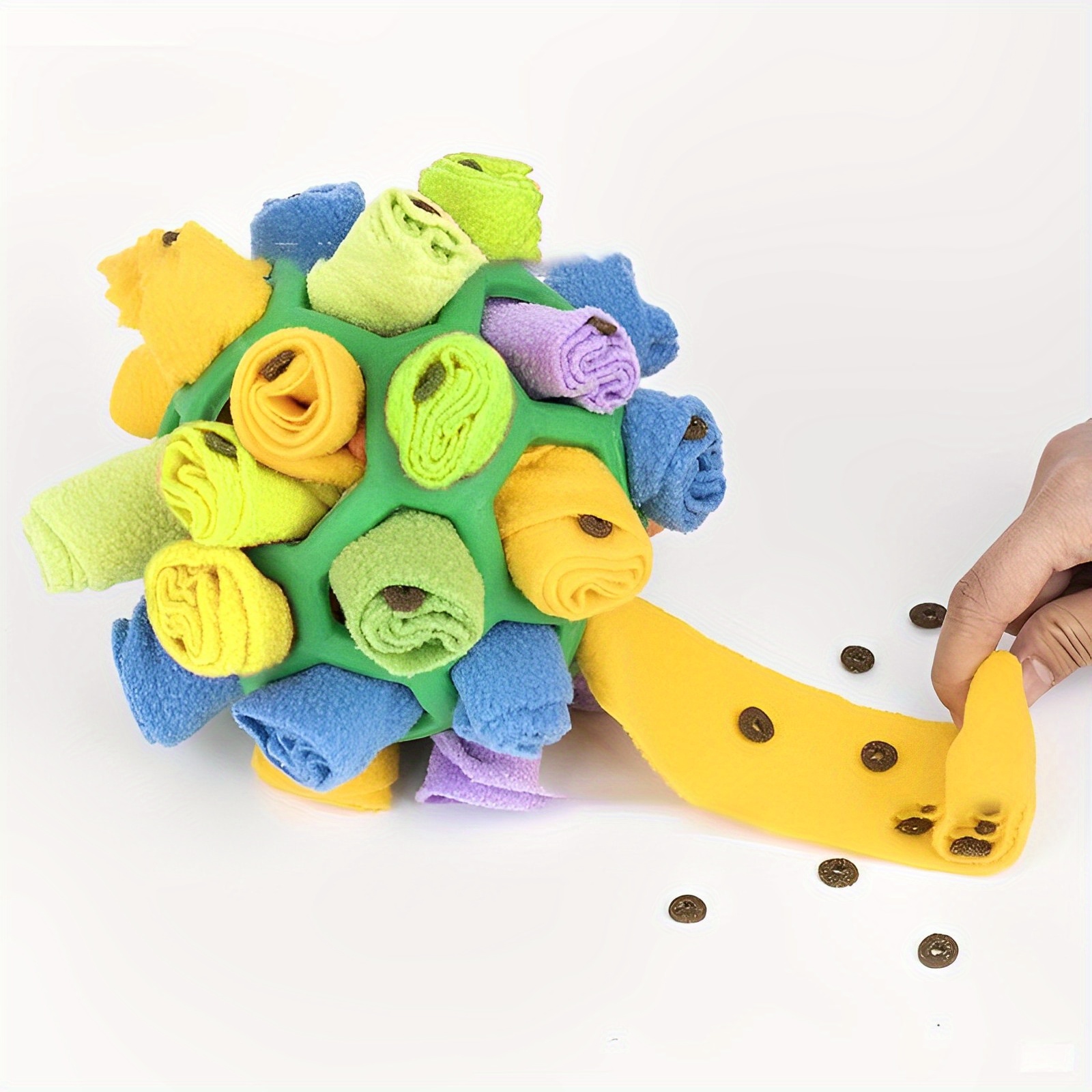 DuraPaw - Dog Snuffle Ball  Pet Sniffing Ball For Enrichment Training