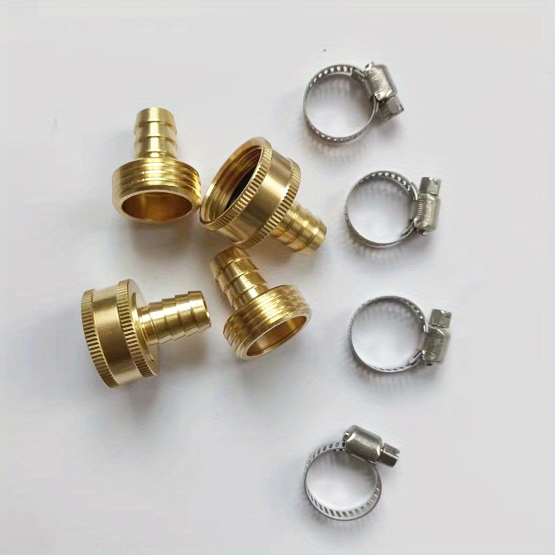 Garden Hose Fittings - Brass & Stainless Steel