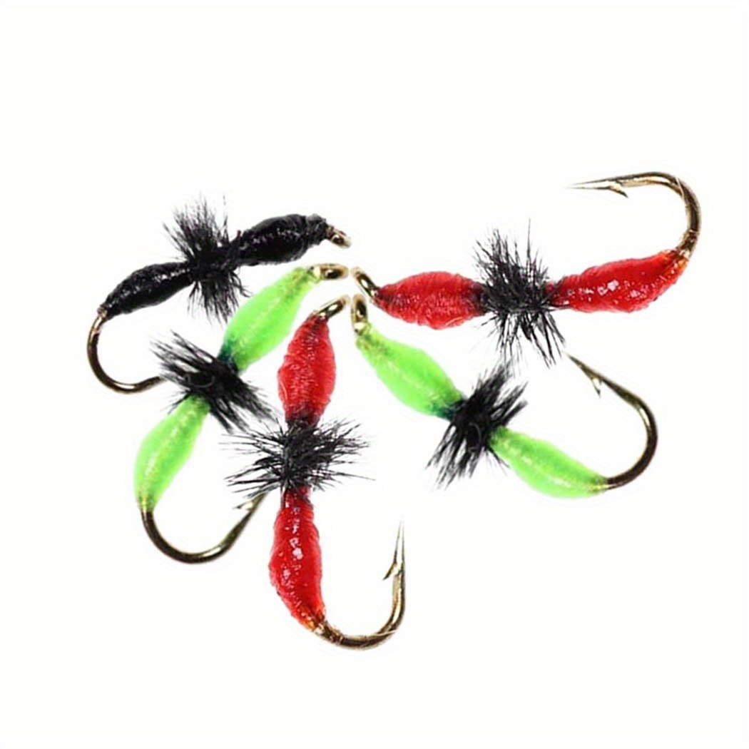 12pcs Fly Fishing Baits, Imitation * Fly Hook, Artificial Insect Hook, Dry *