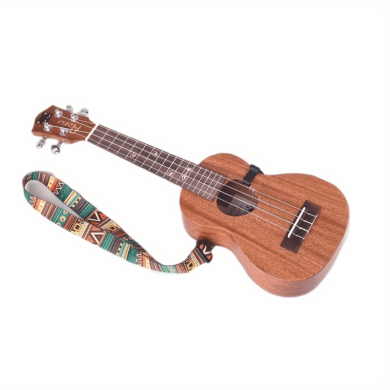 Sangle Halter ukulélé avec crochet petite sangle de guitare