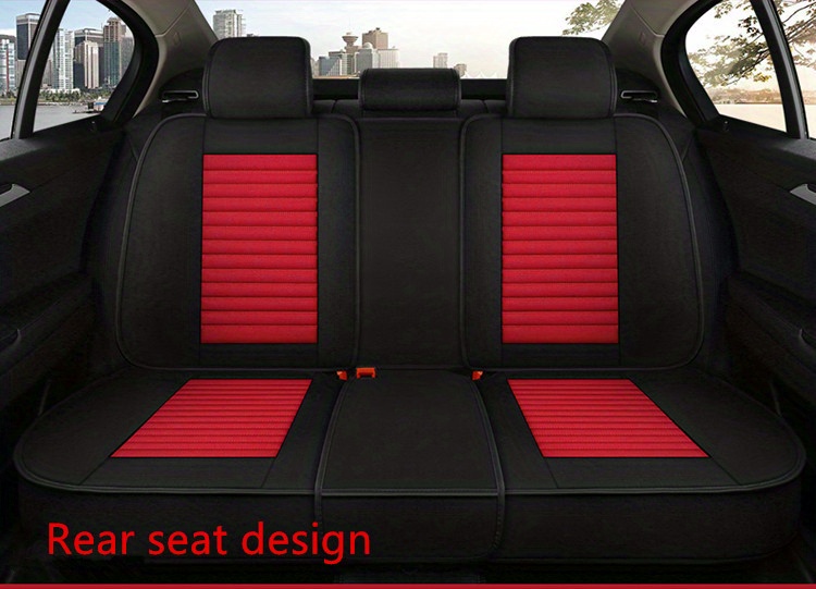 Funda Asiento Coche Tela Conjunto Completo Cinco Asientos - Temu Chile