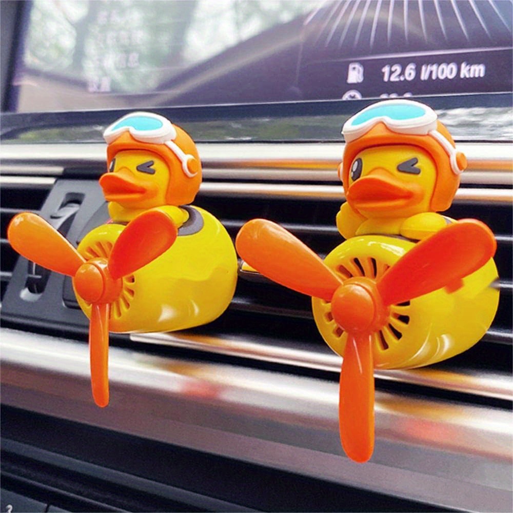 Désodorisant de voiture de pilote de canard mignon parfum - Temu