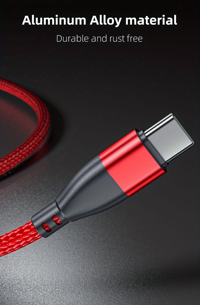 Double ended Type c Data Cable Double port Pd Fast Charging Temu