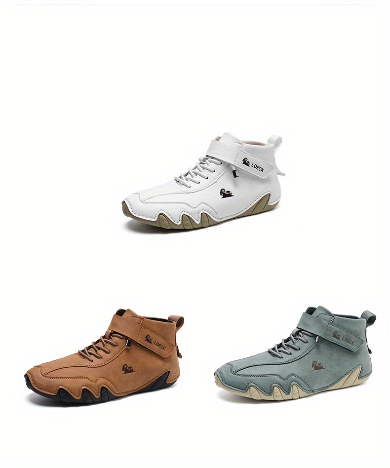 Mens Lace Up Sneakers Casual Walking Shoes Comfortable And